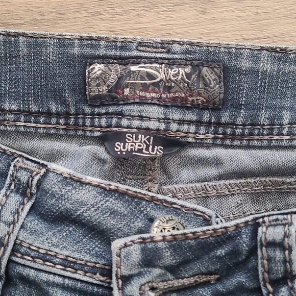 Silver suki Jeans W29 L30 - Picture 3 of 4